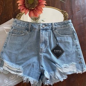 Zaful denim shorts